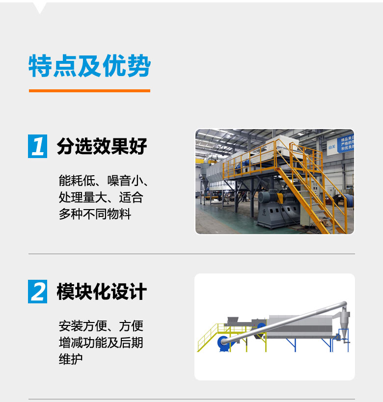 新產(chǎn)品｜山美新研制投產(chǎn)的DAS系列風(fēng)選機即將服務(wù)于江蘇鹽城建筑固廢資源化項目